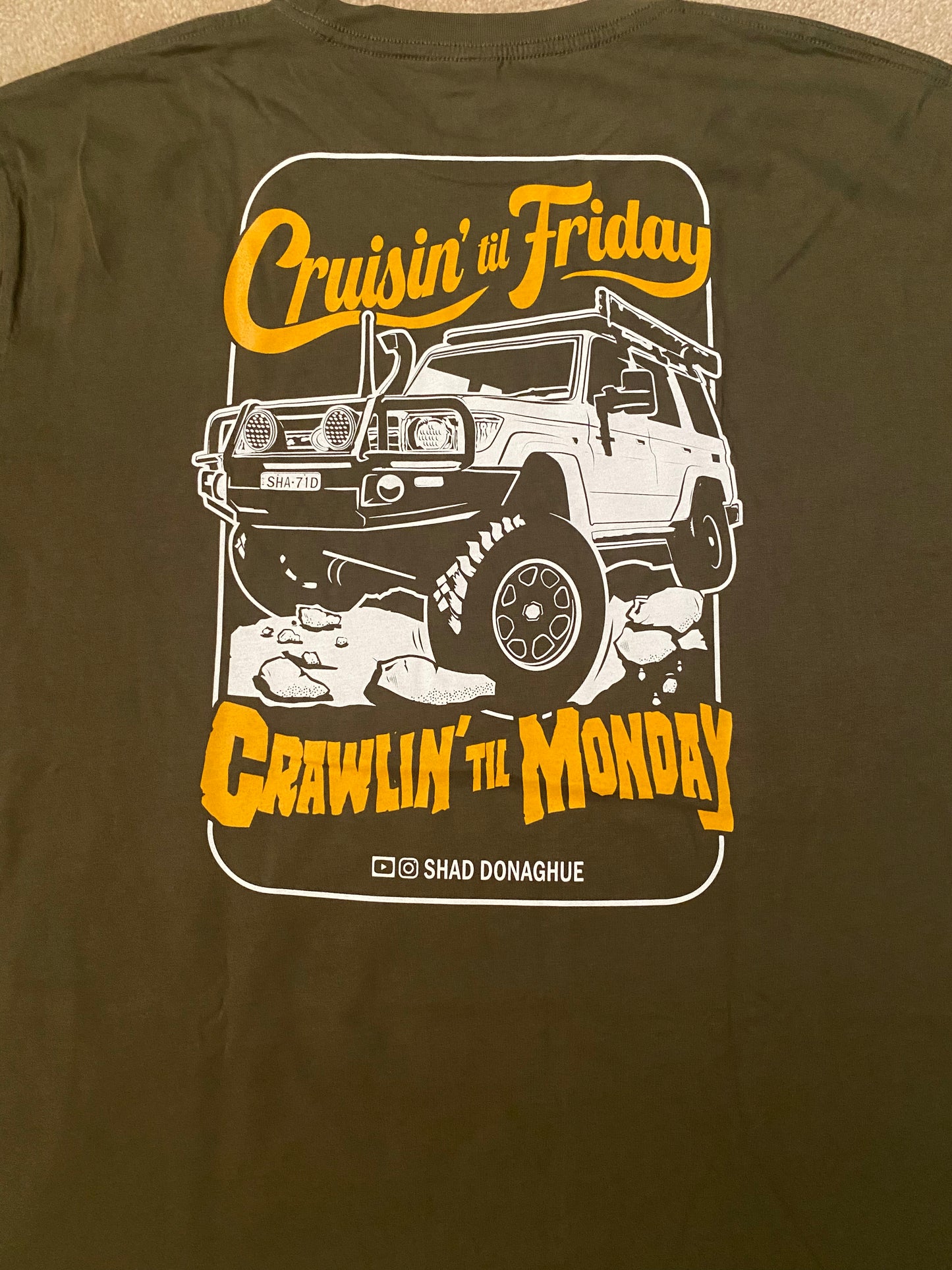 Cruisin’ til Friday T shirt